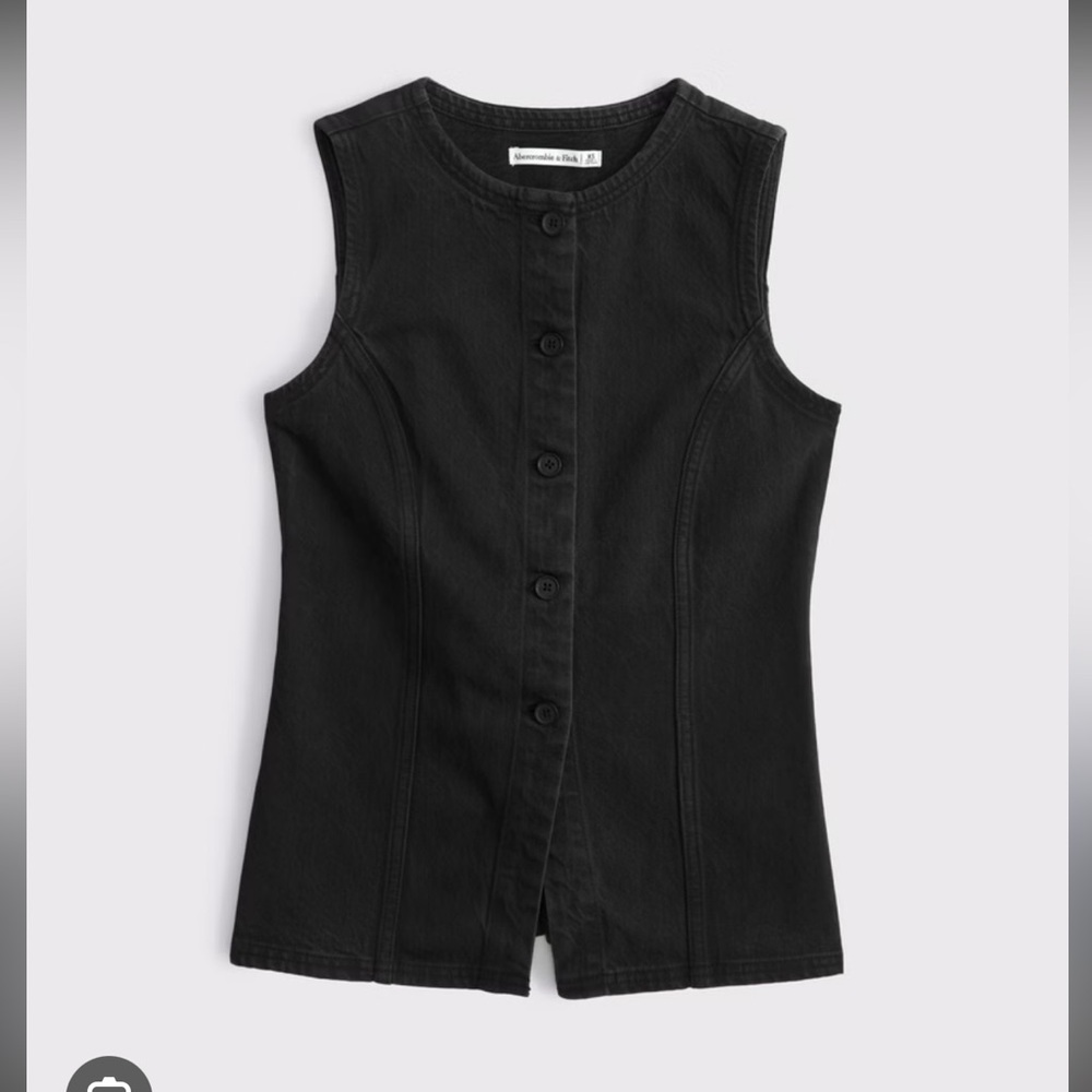 Abercrombie and Fitch Denim vest